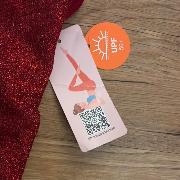 Nwt- boutique- Womens Shiny Padded One Piece Bathing Suit-L - Picture 4 of 6